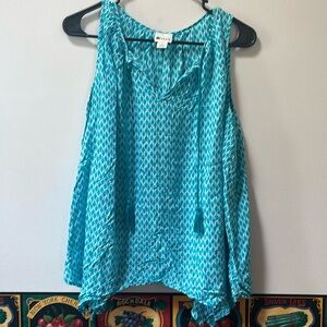 Women’s Blue Top/Sleeveless Top/Tank